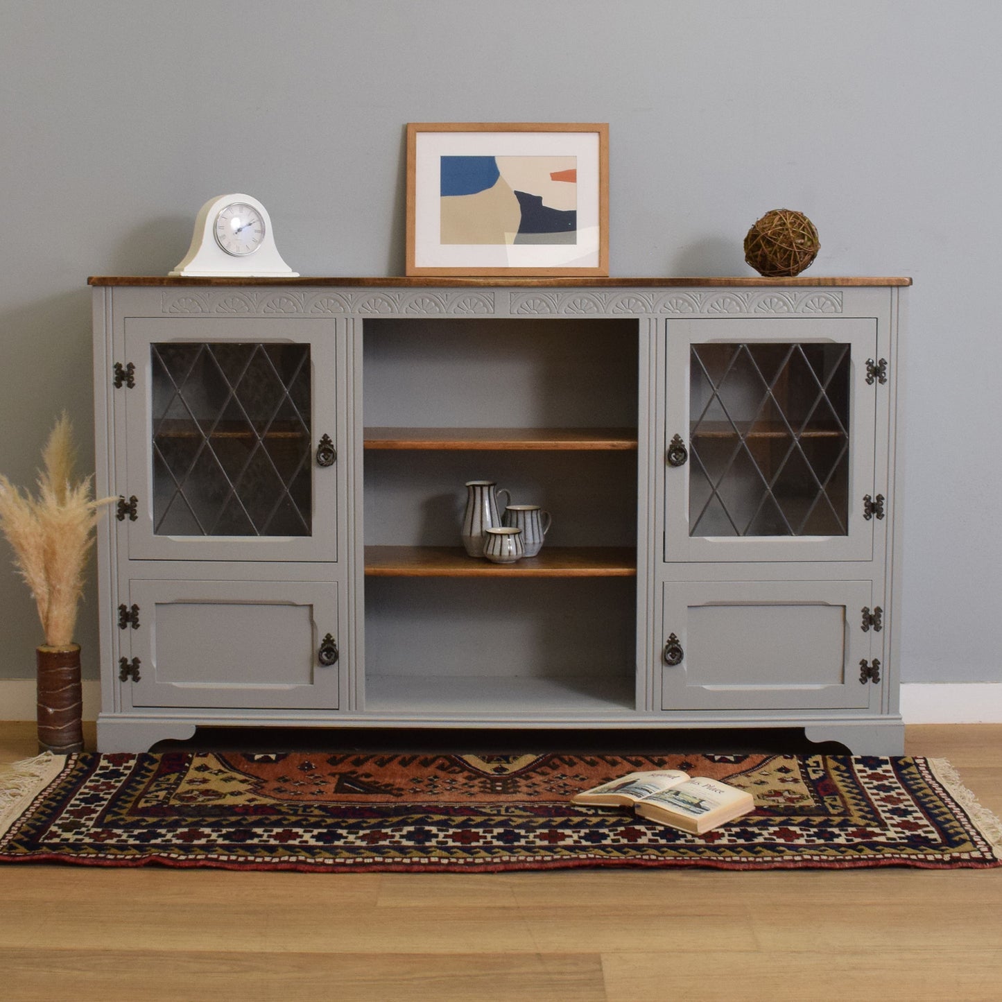 Painted Display Bookcase