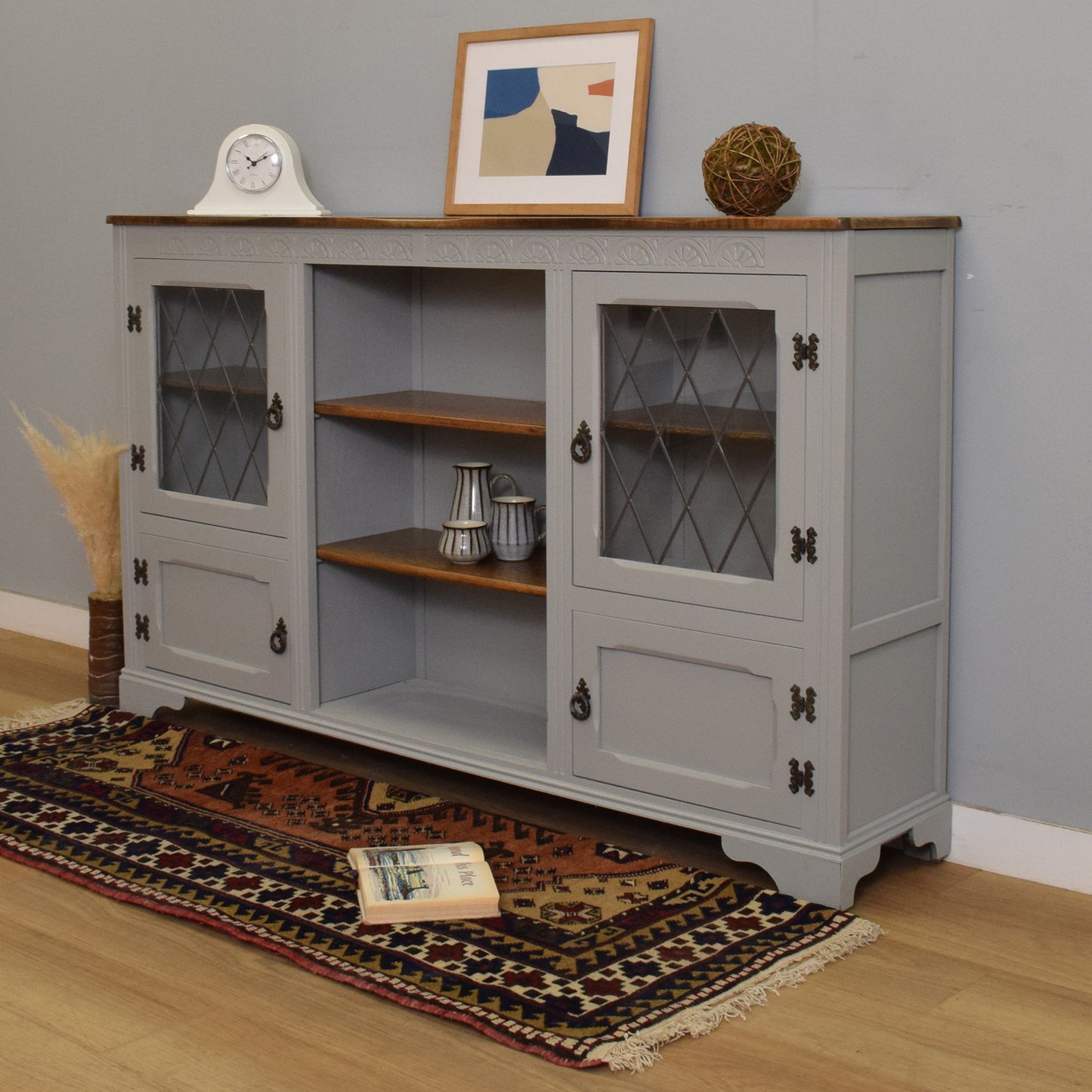 Painted Display Bookcase