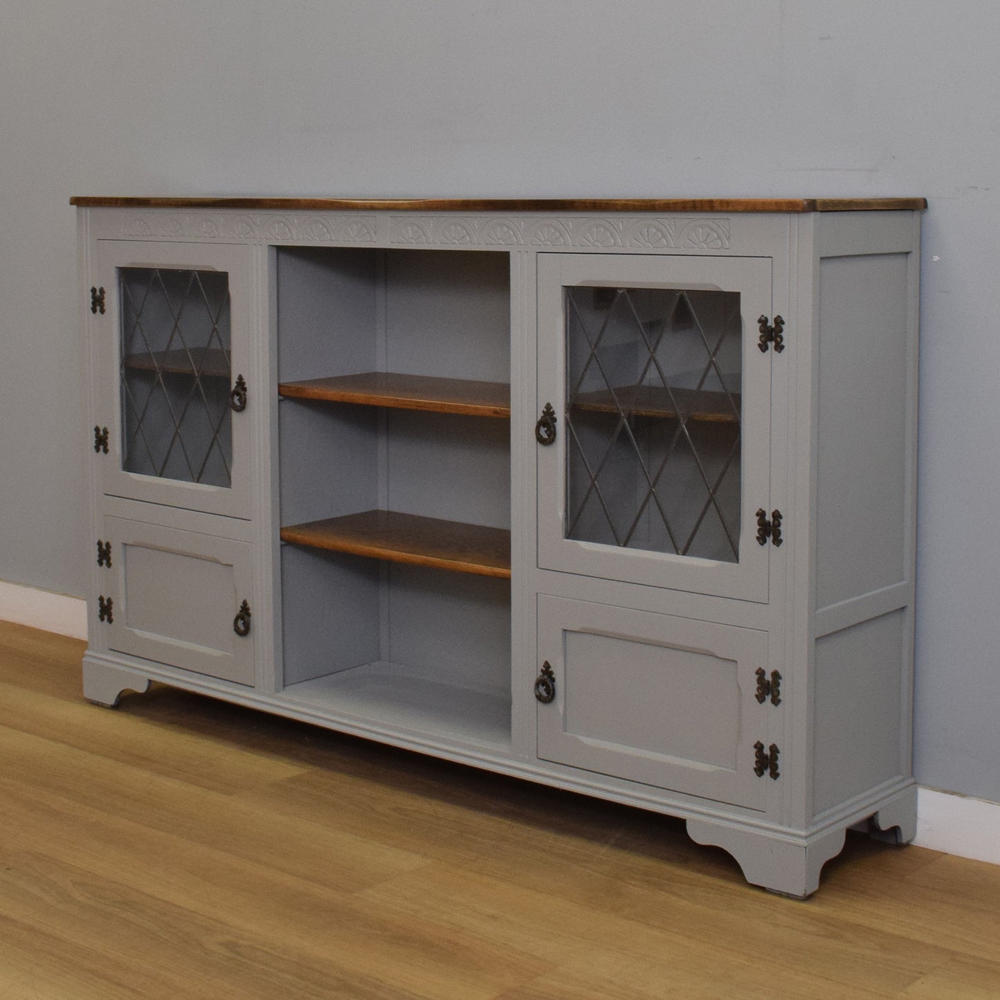 Painted Display Bookcase