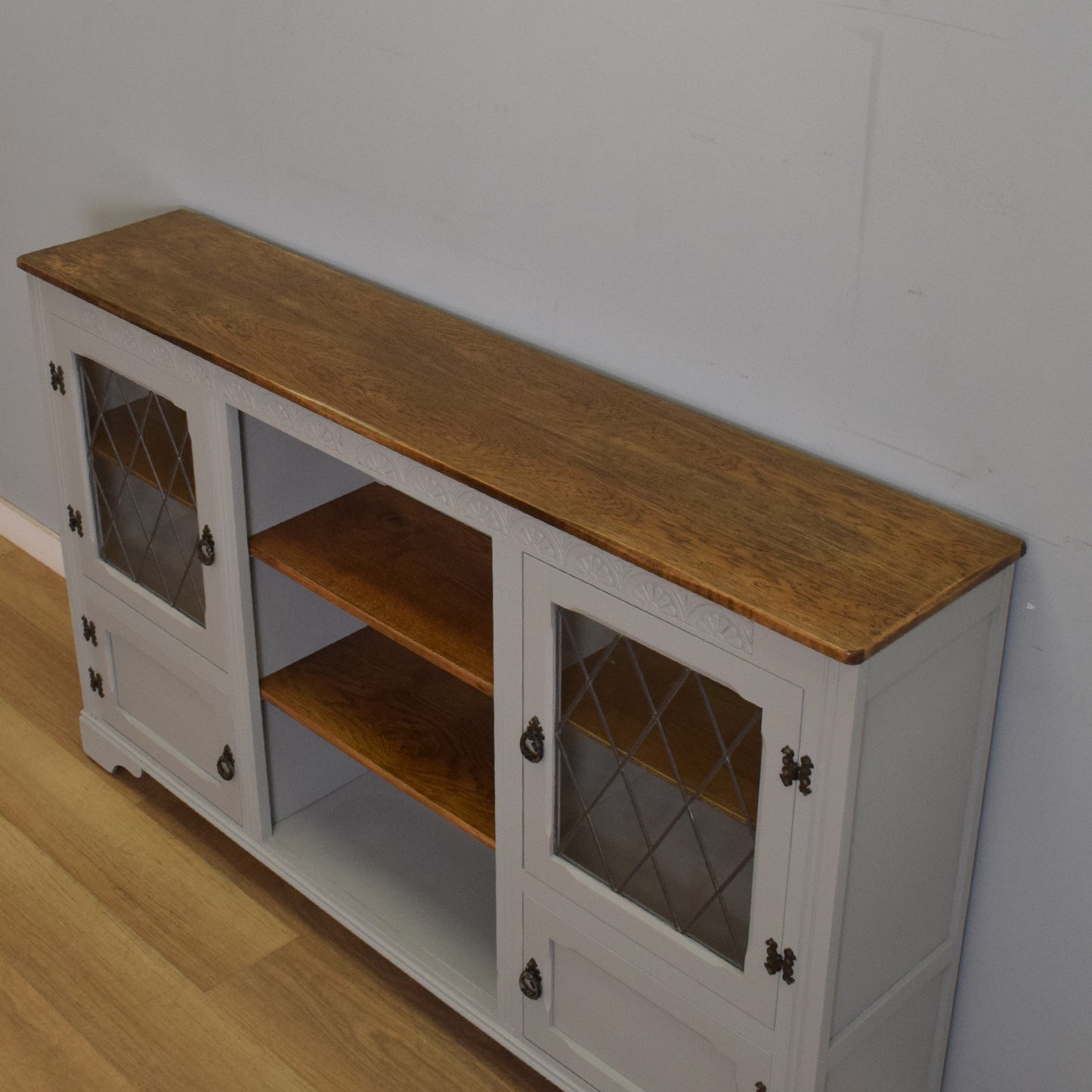 Painted Display Bookcase