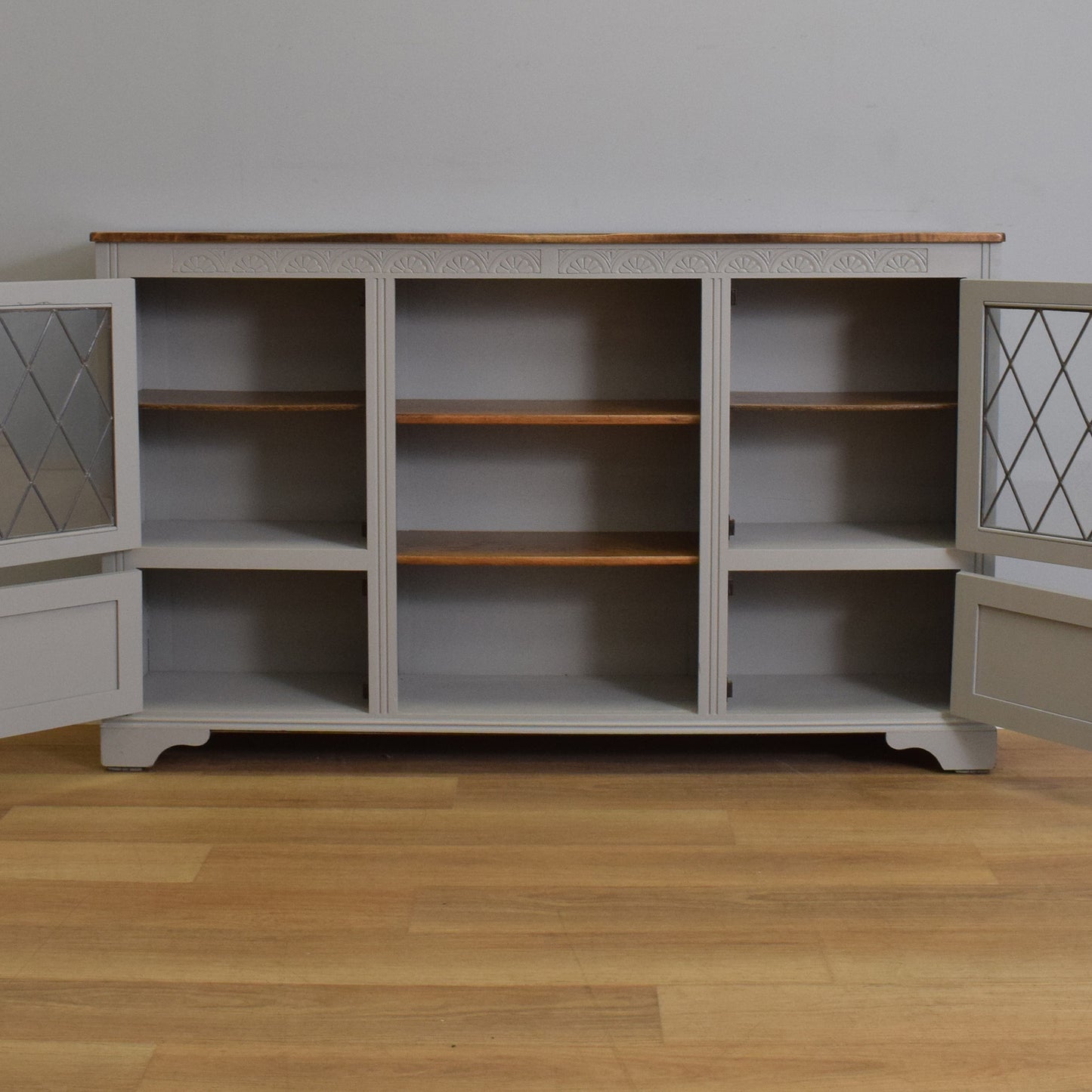 Painted Display Bookcase