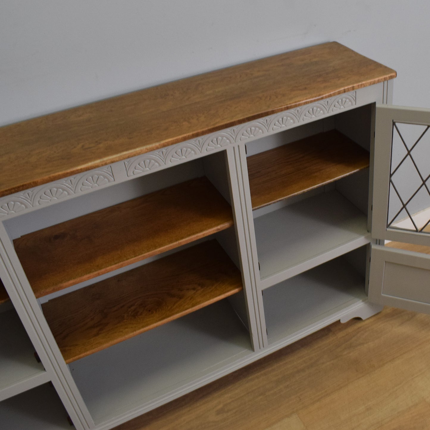 Painted Display Bookcase