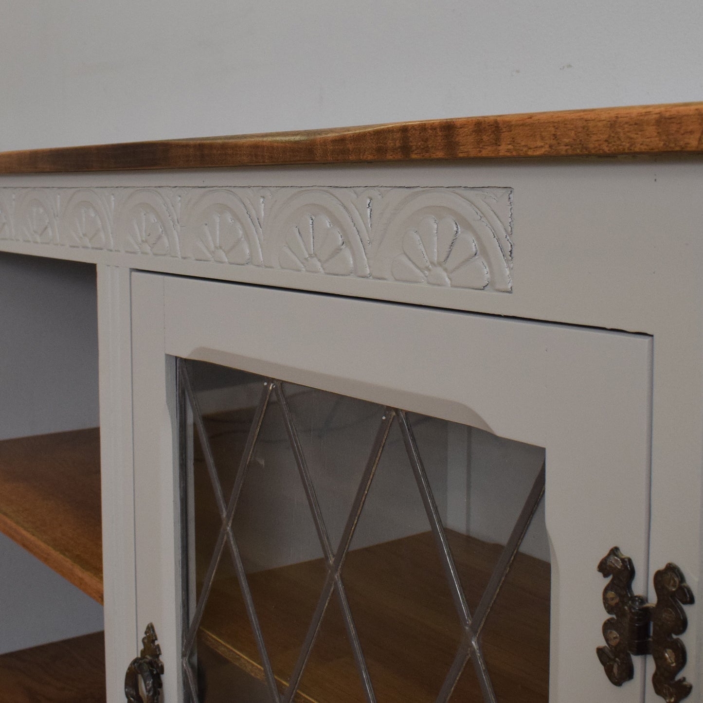 Painted Display Bookcase