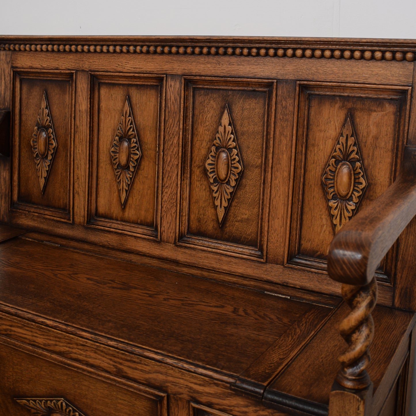 Restored Oak Bench