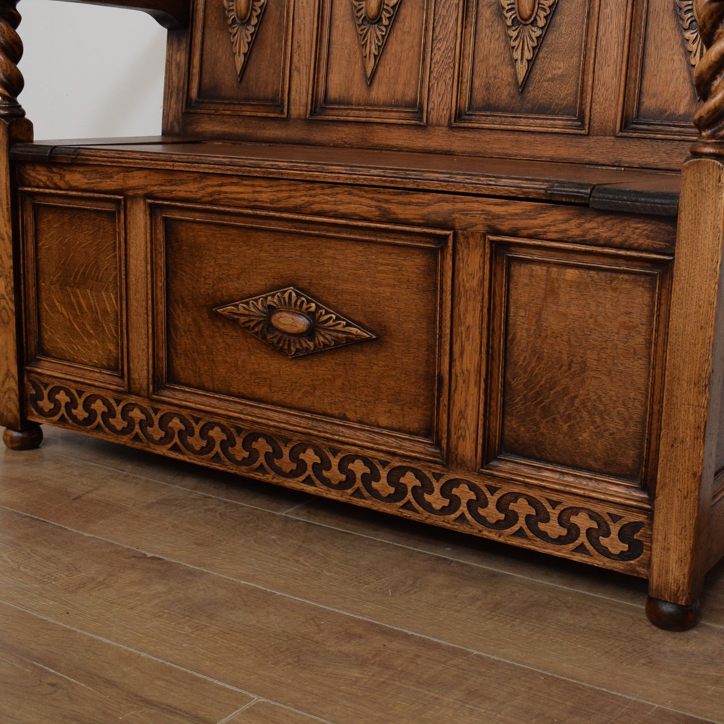Restored Oak Bench