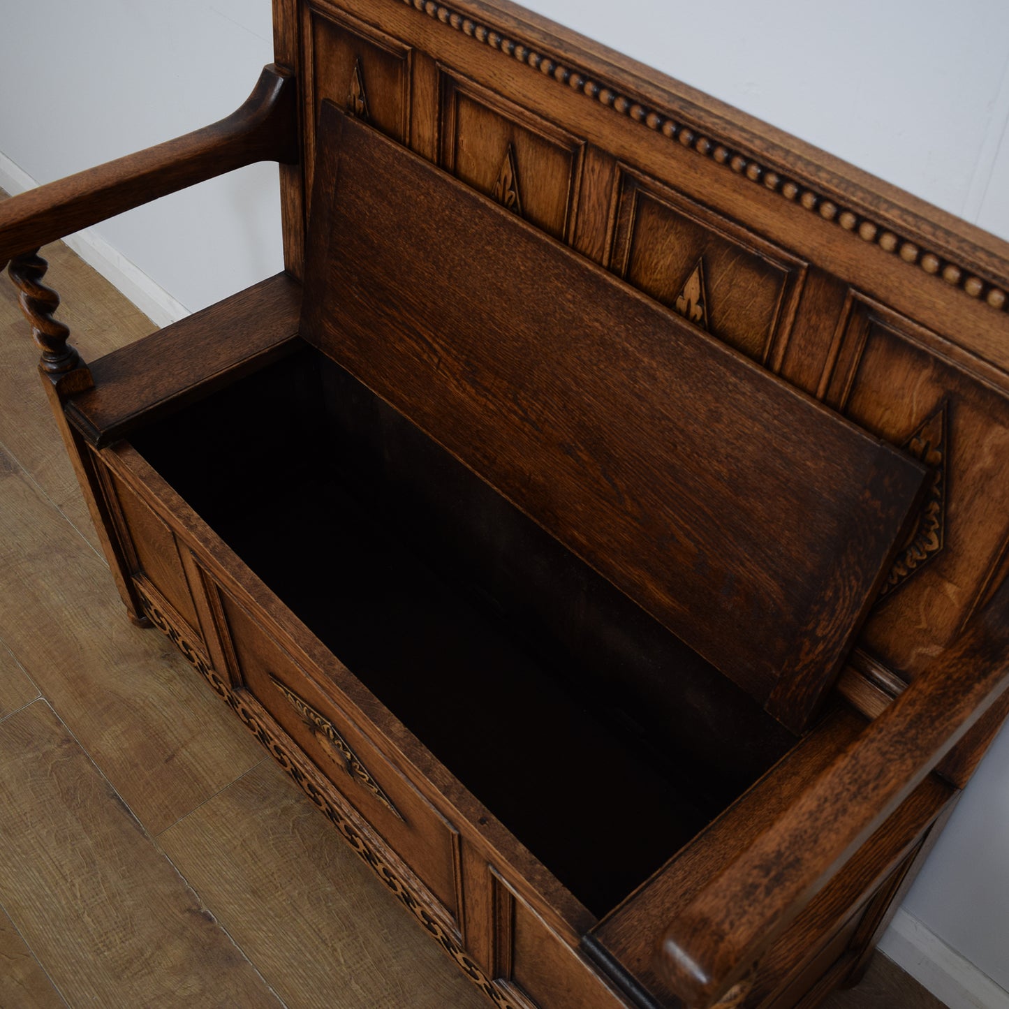 Restored Oak Bench