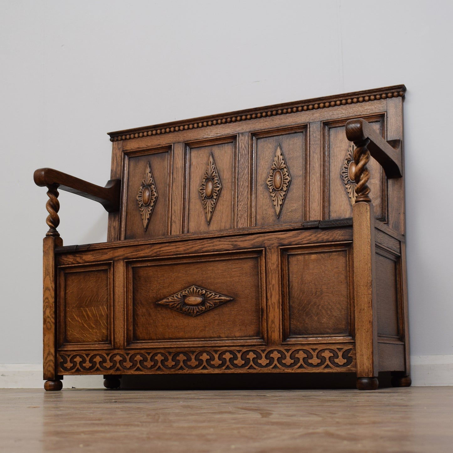 Restored Oak Bench