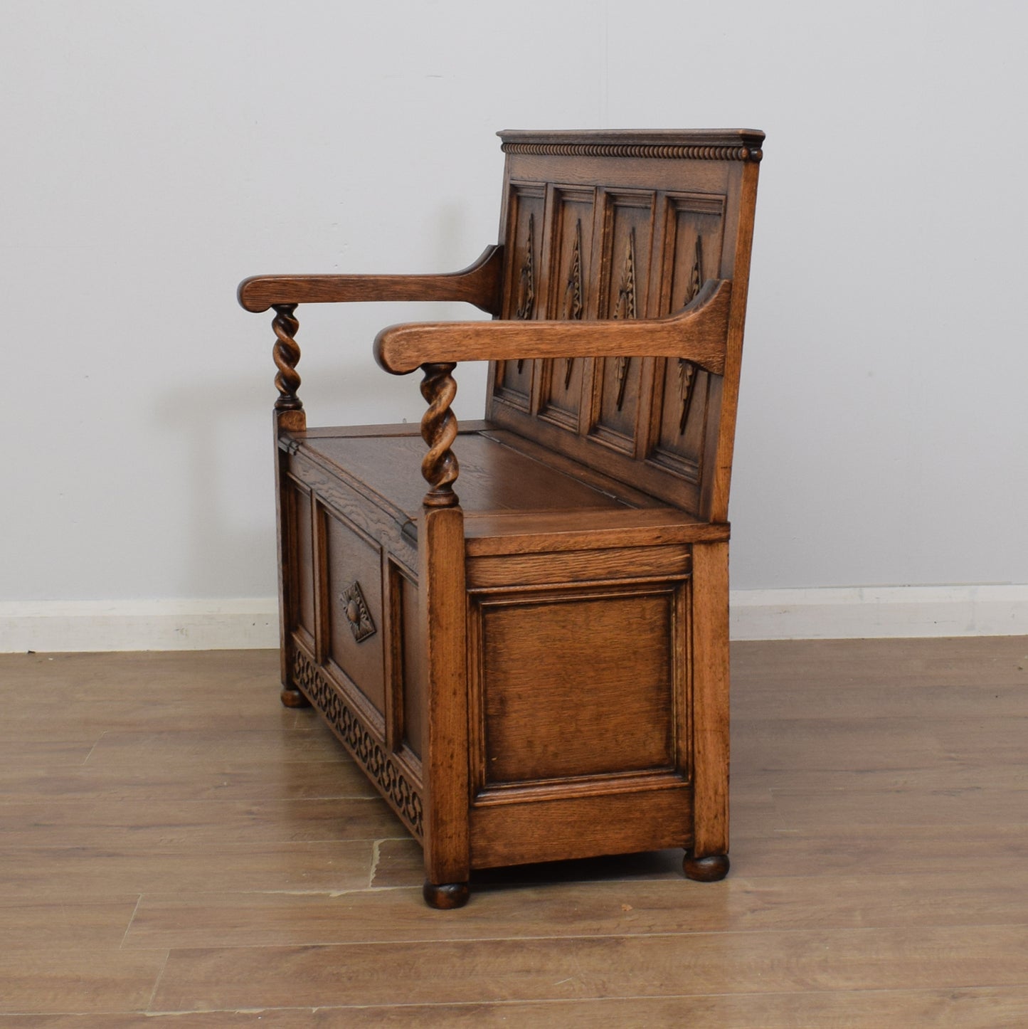 Restored Oak Bench