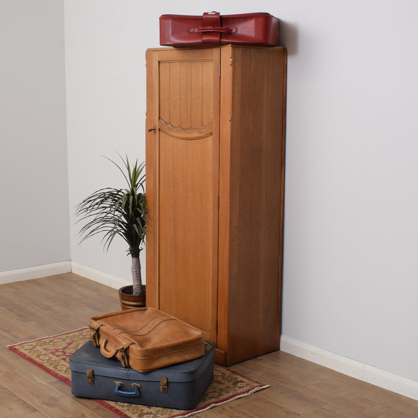 Restored Oak Veneer Hallrobe