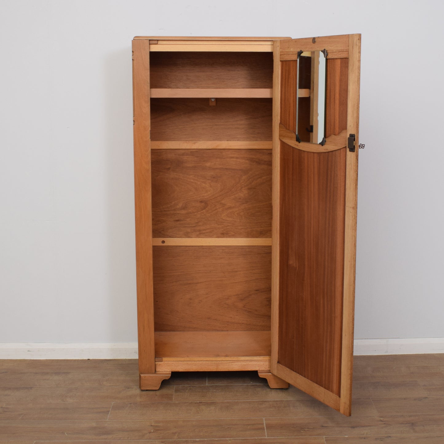 Restored Oak Veneer Hallrobe