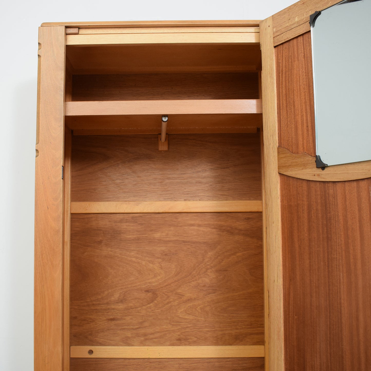 Restored Oak Veneer Hallrobe