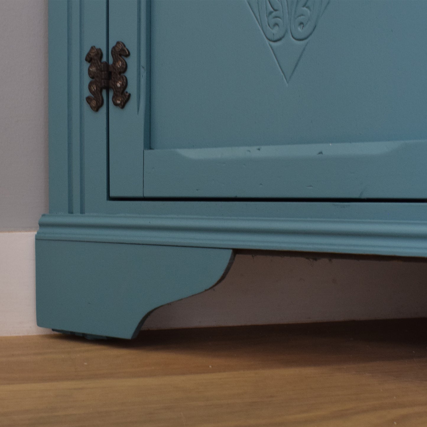 Painted Corner Cabinet