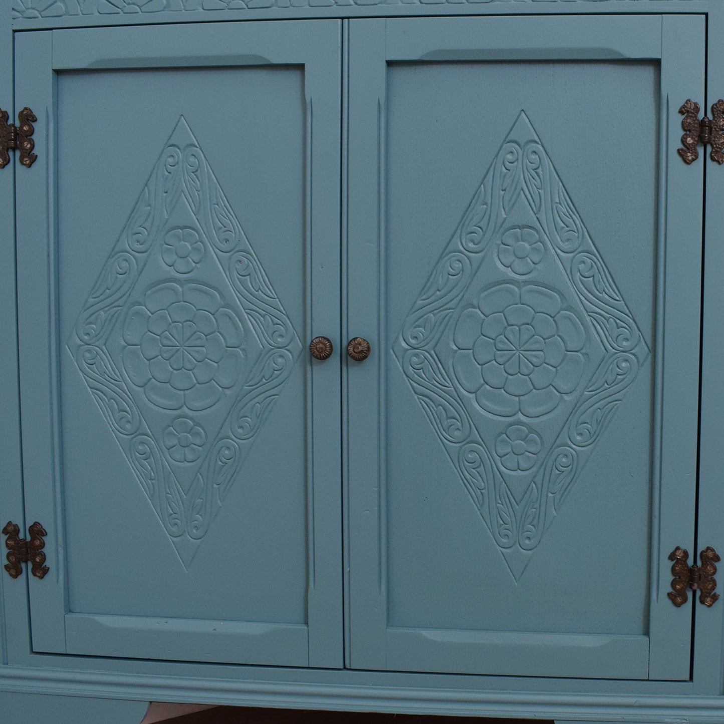 Painted Corner Cabinet