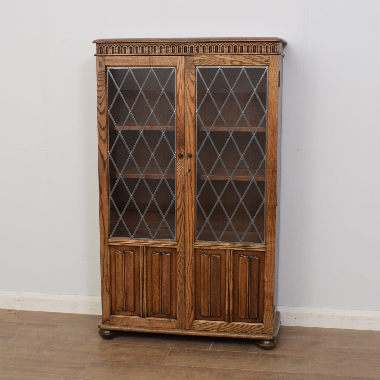 Restored Glazed Bookcase