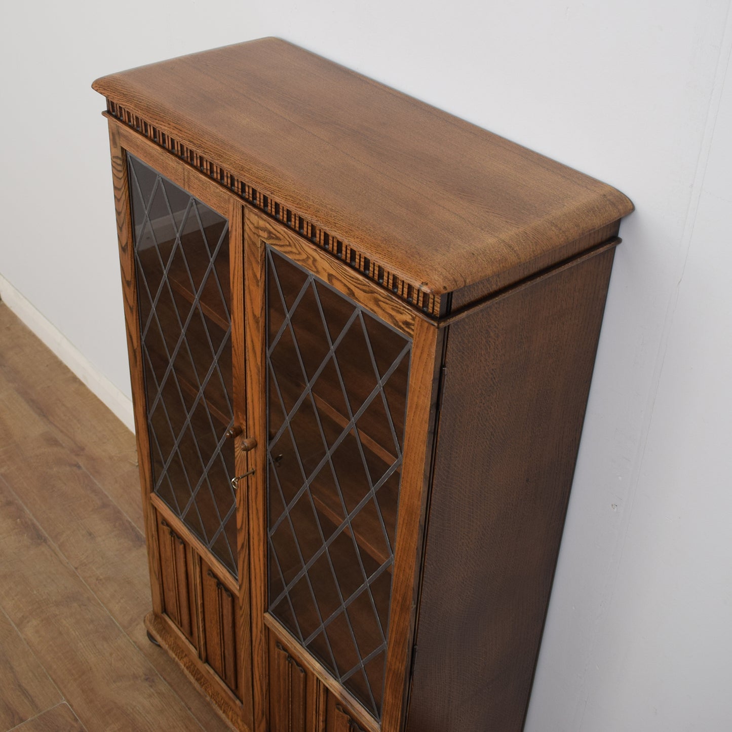 Restored Glazed Bookcase