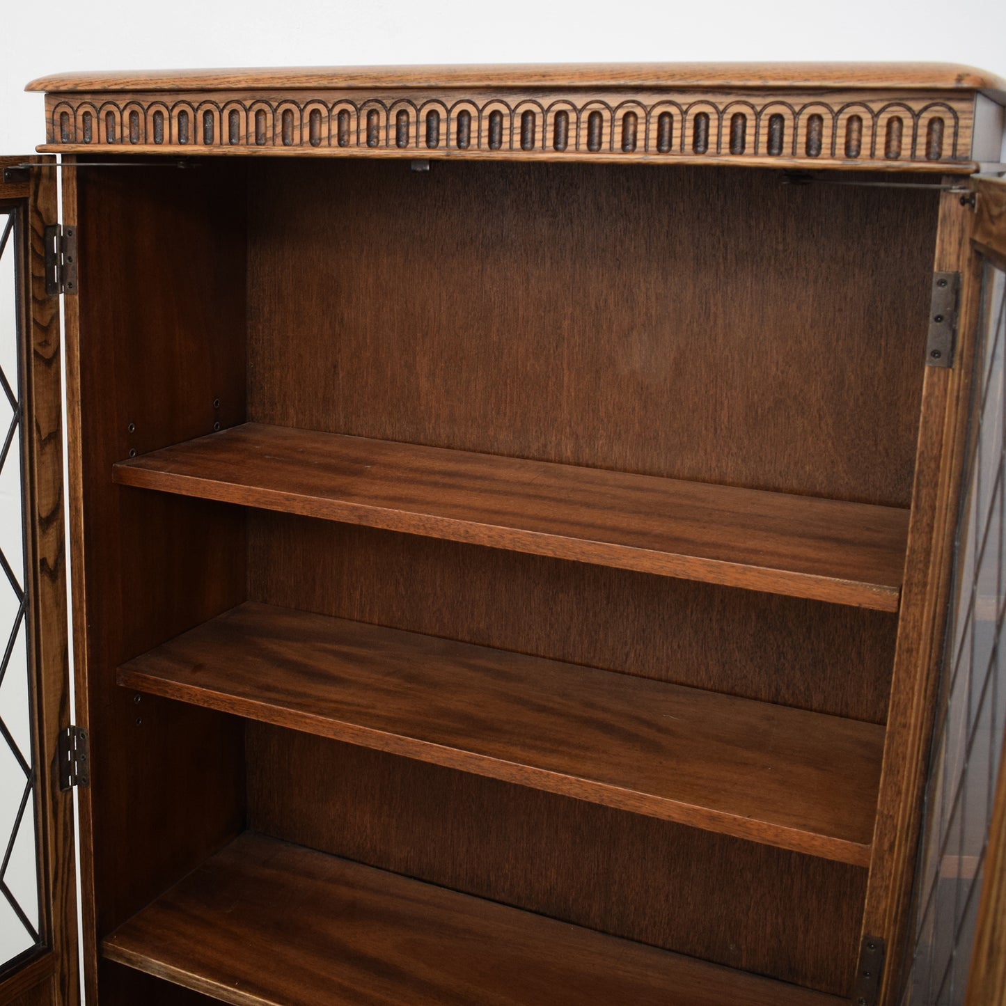 Restored Glazed Bookcase