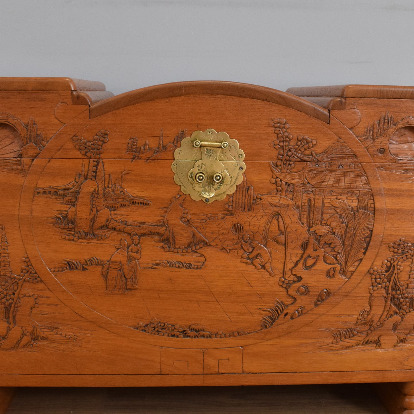 Restored Camphor Blanket Box