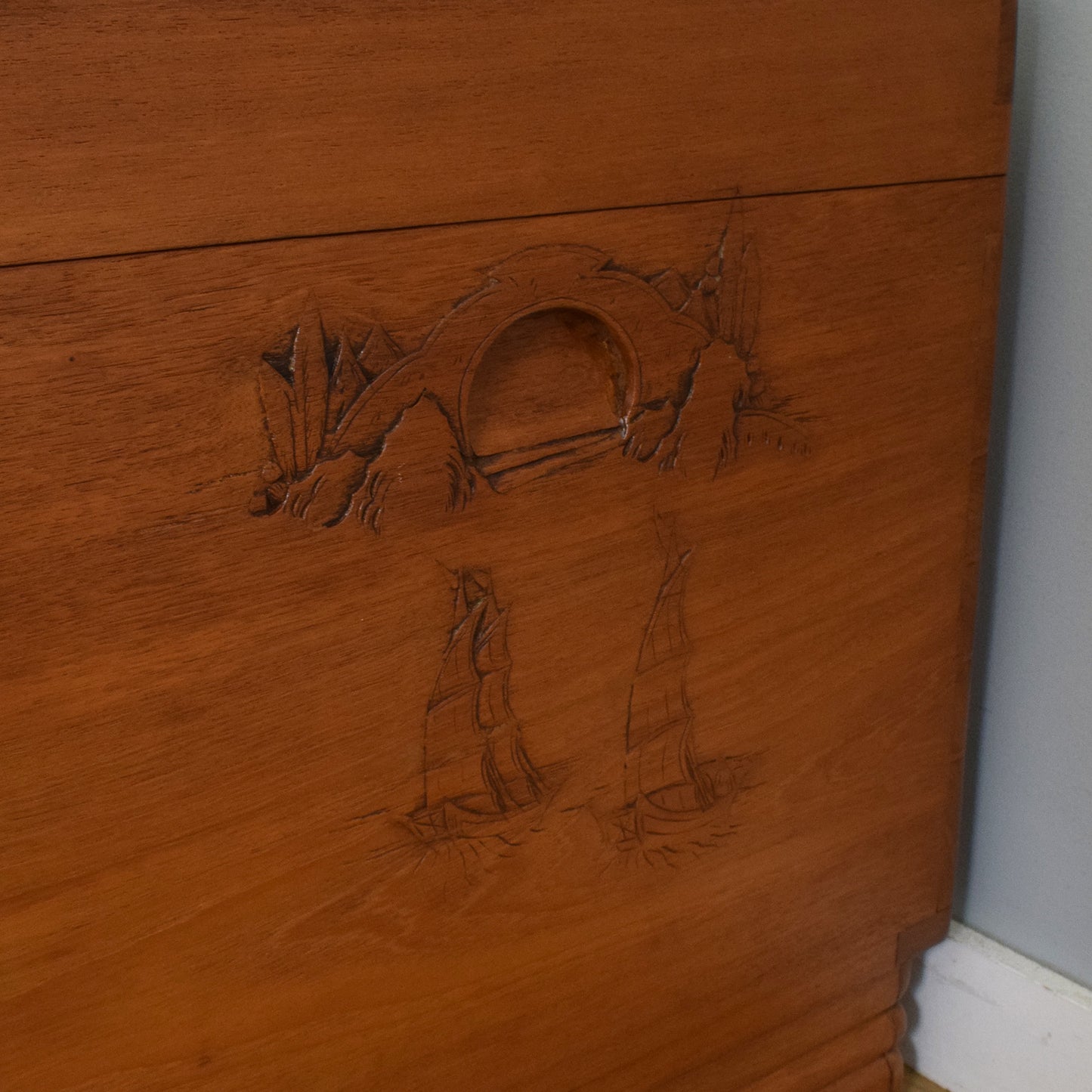 Restored Camphor Blanket Box