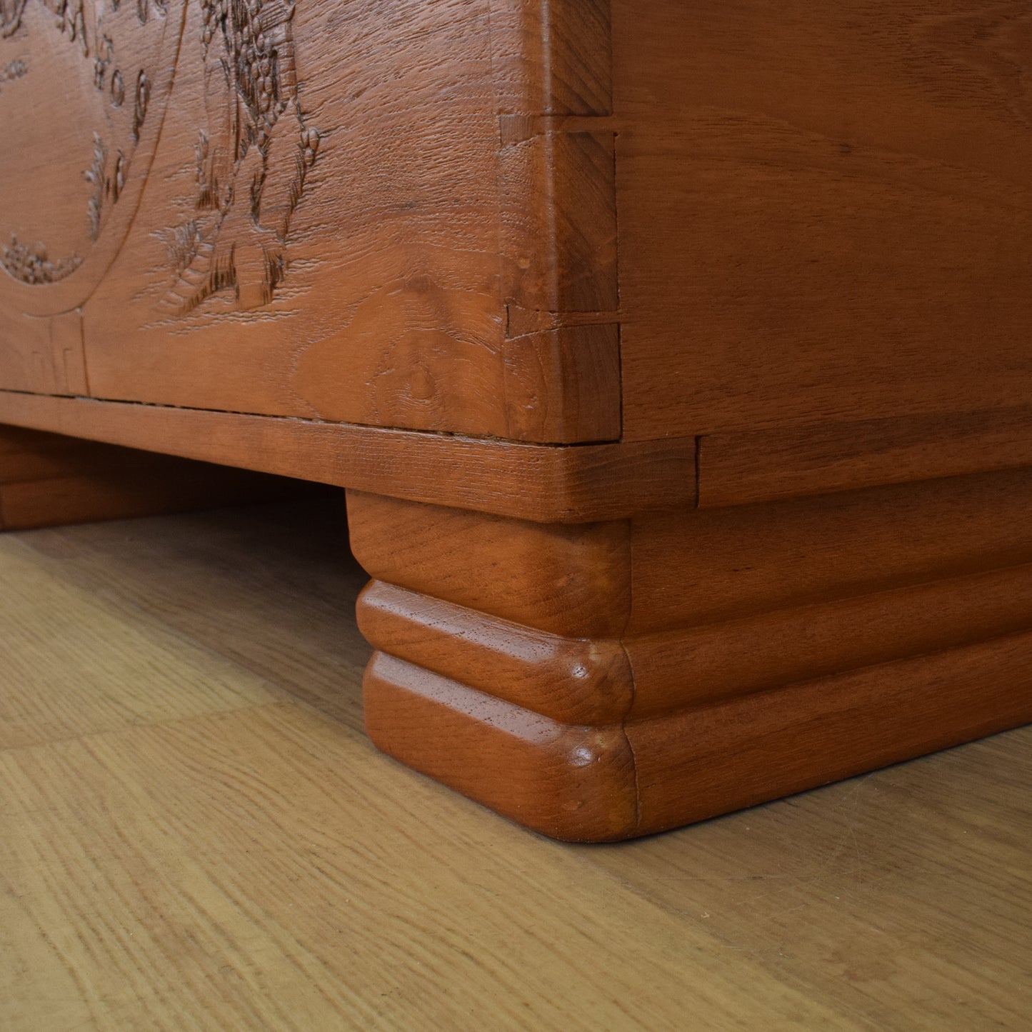 Restored Camphor Blanket Box