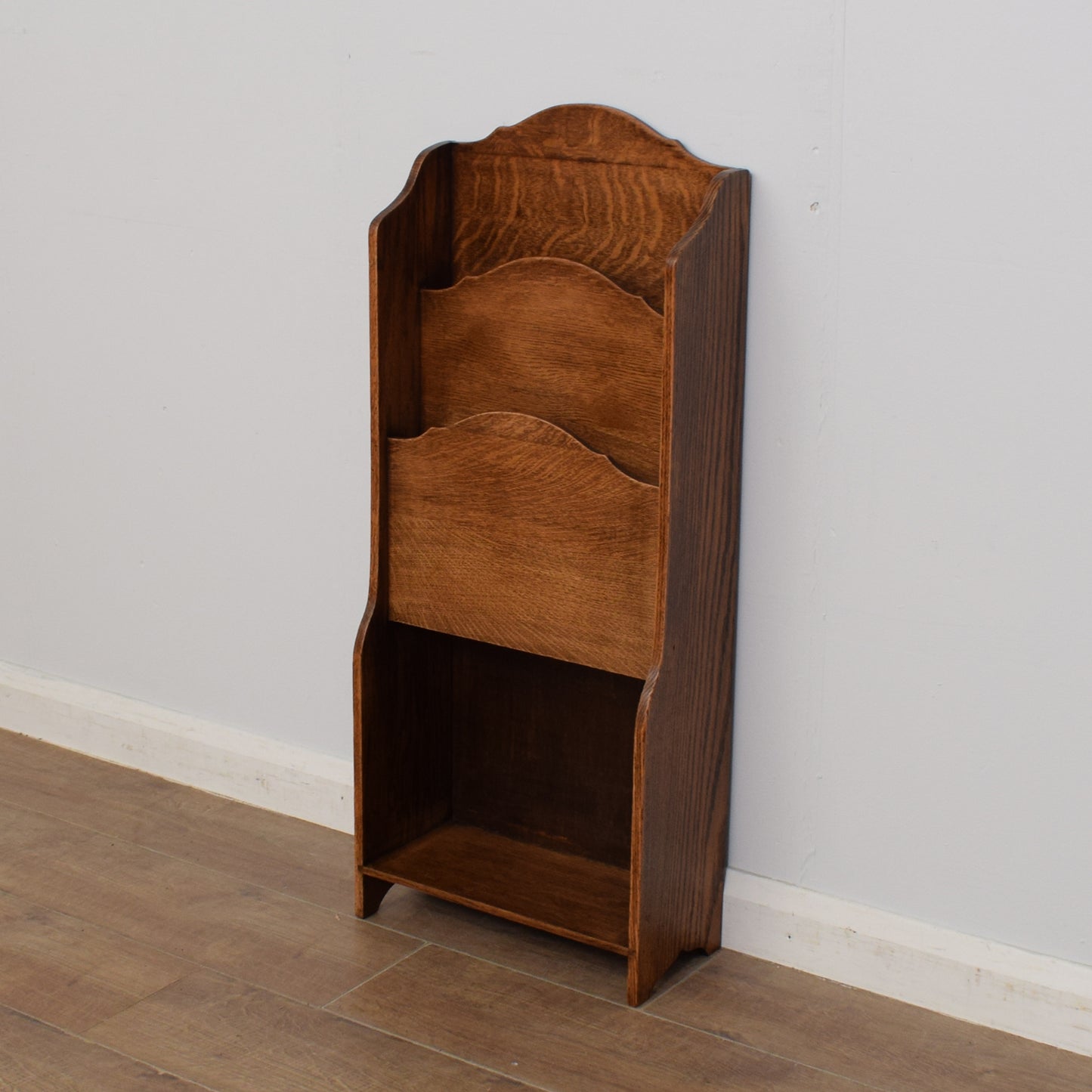 Oak Magazine Rack
