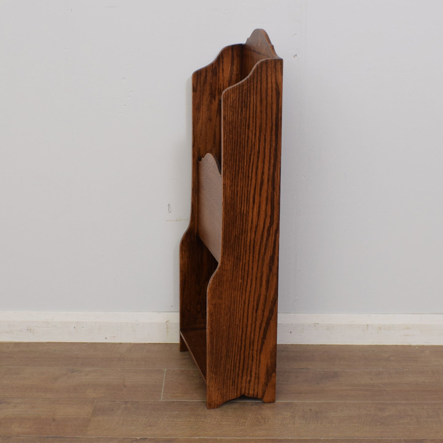 Oak Magazine Rack