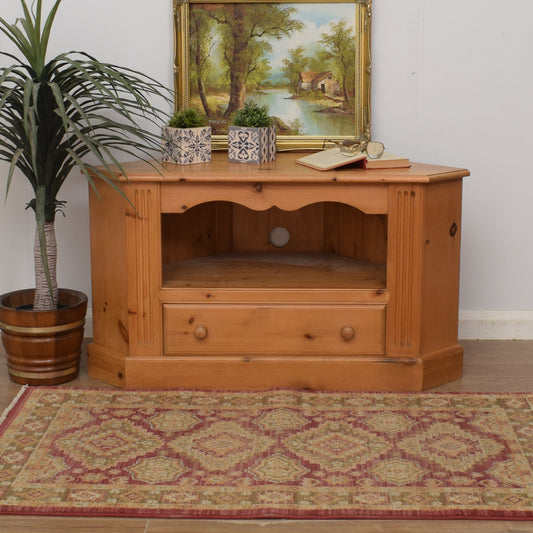 Pine TV Cabinet