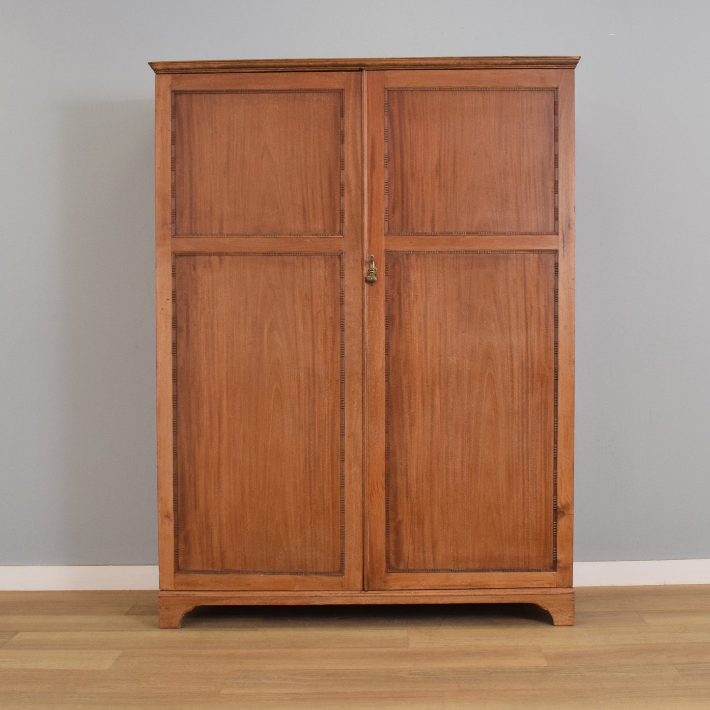 Mahogany Double Wardrobe