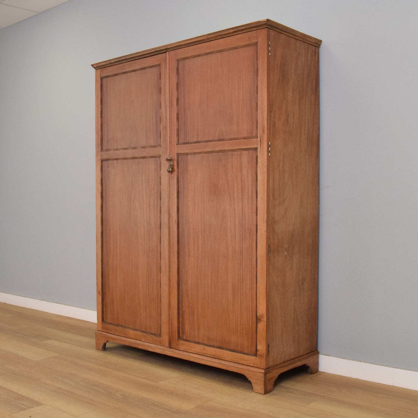 Mahogany Double Wardrobe