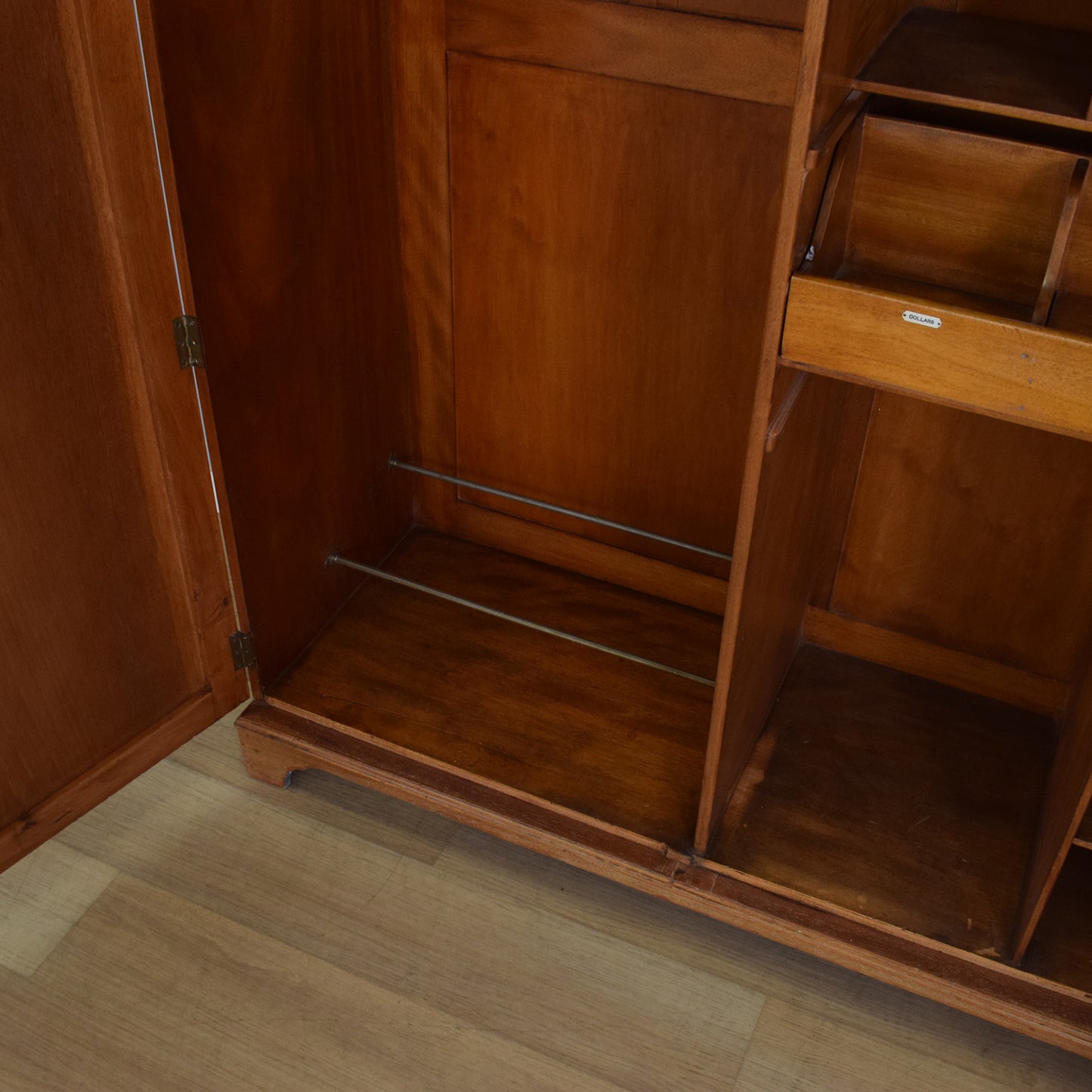 Mahogany Double Wardrobe