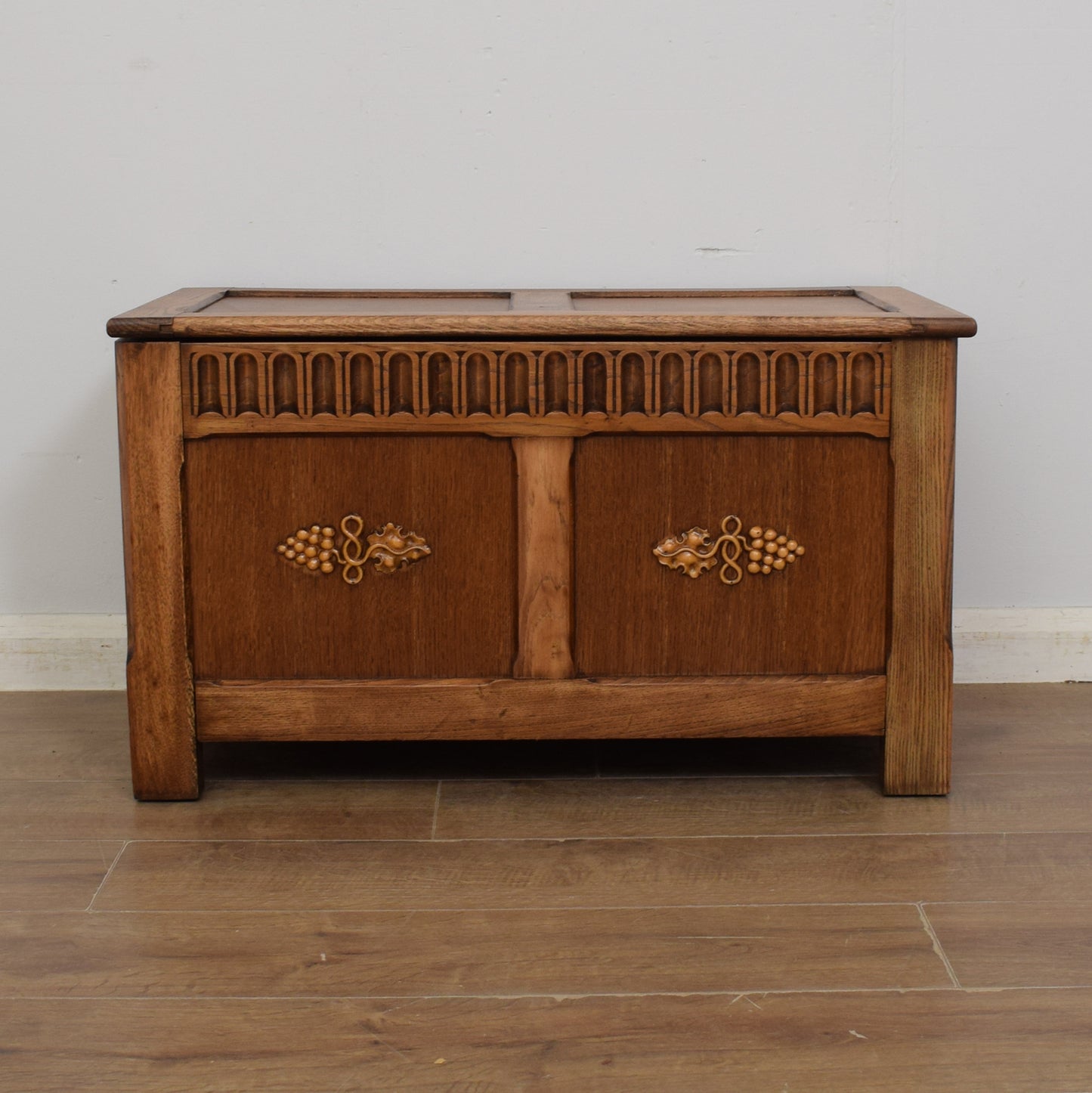 Restored Oak Blanket Box