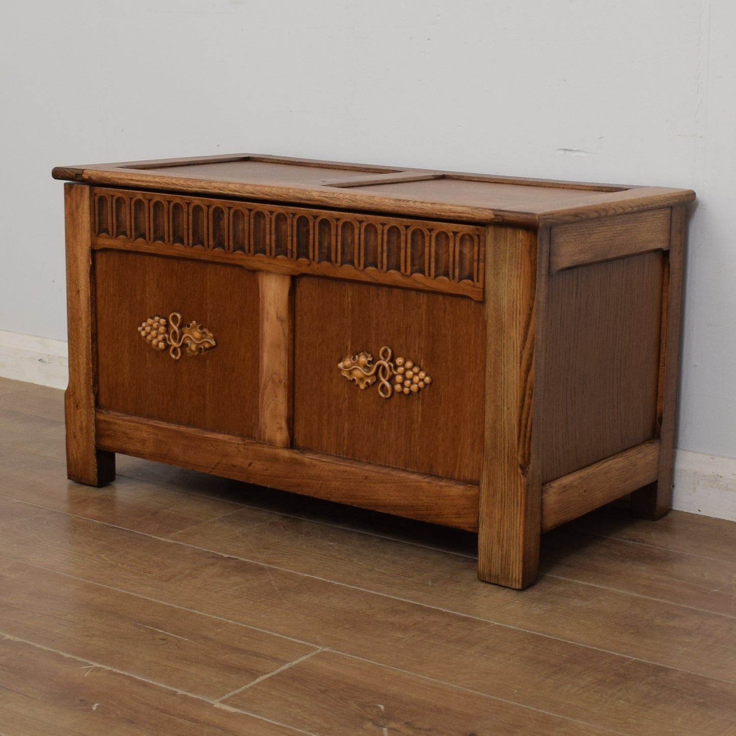 Restored Oak Blanket Box