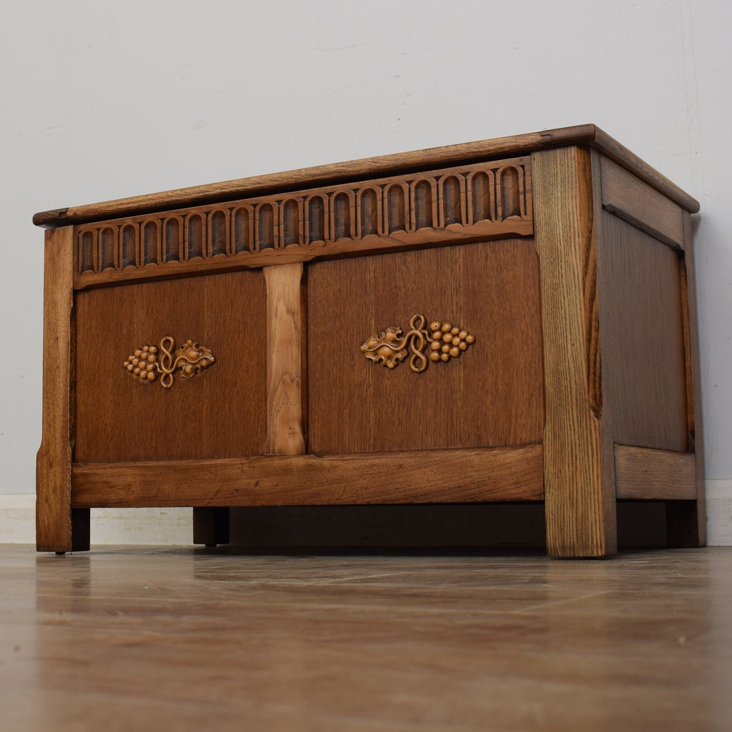 Restored Oak Blanket Box