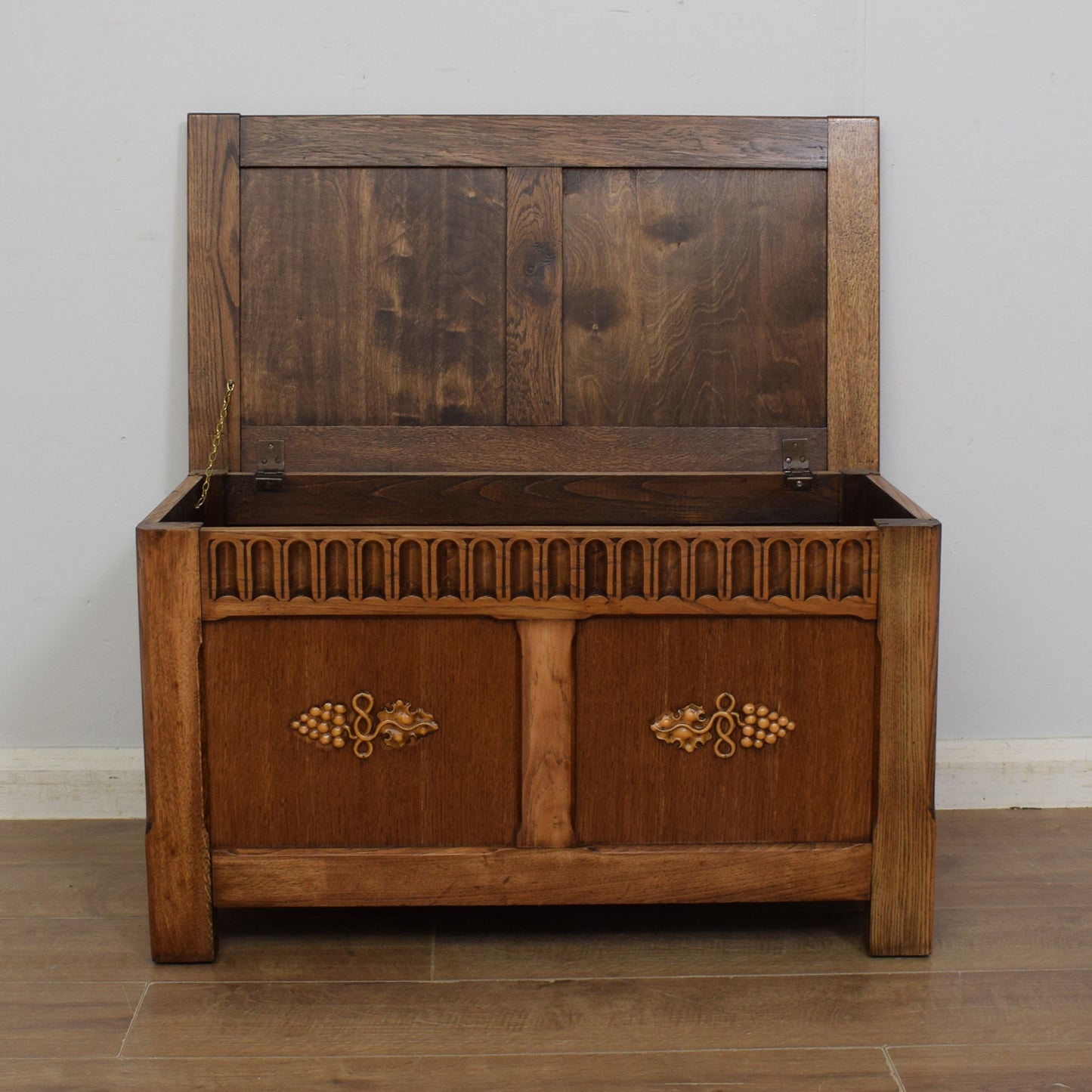 Restored Oak Blanket Box