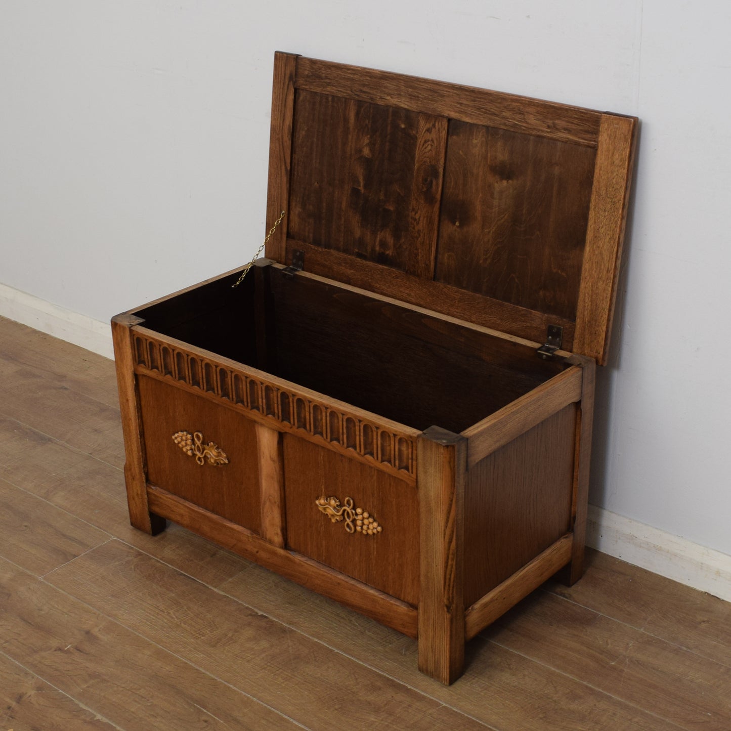 Restored Oak Blanket Box
