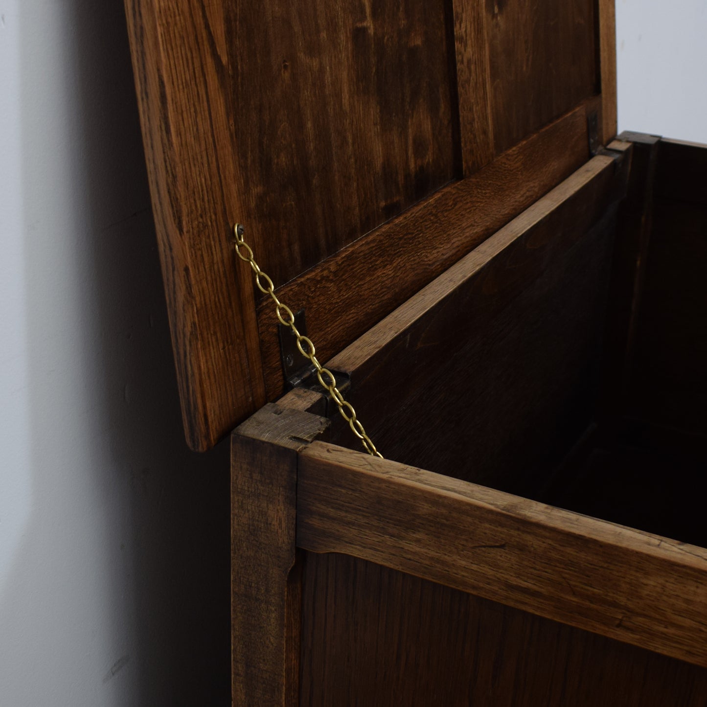 Restored Oak Blanket Box