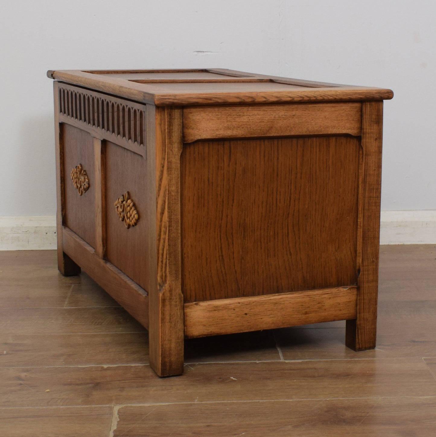 Restored Oak Blanket Box