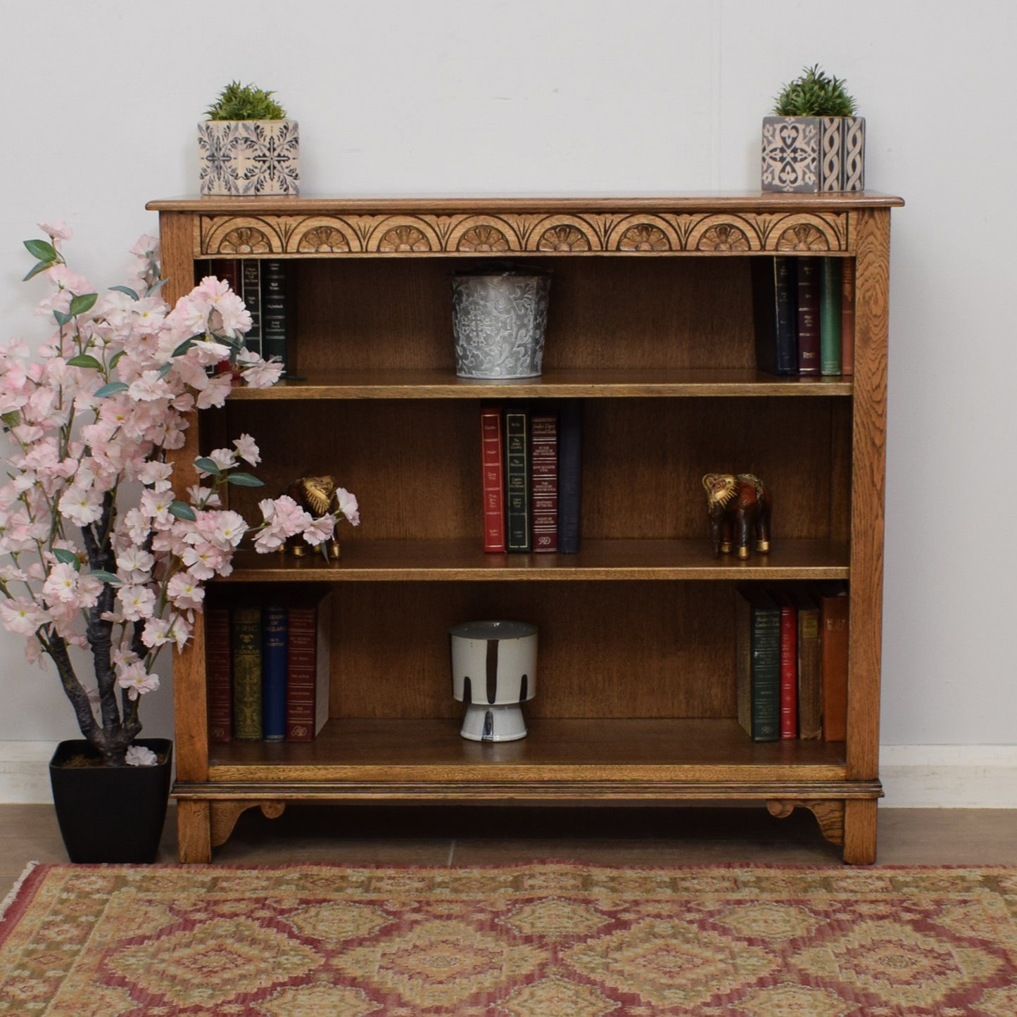 Restored Oak Bookcase