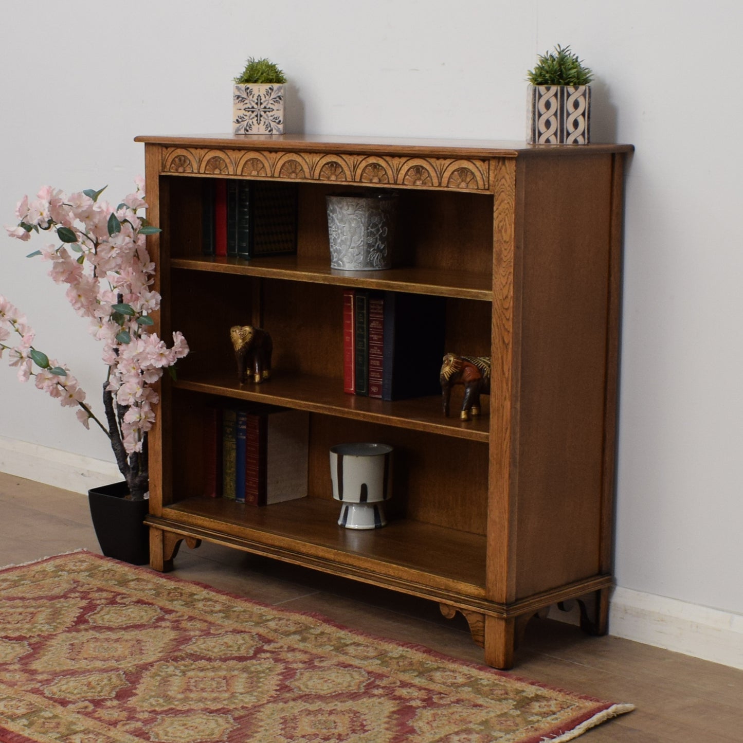 Restored Oak Bookcase