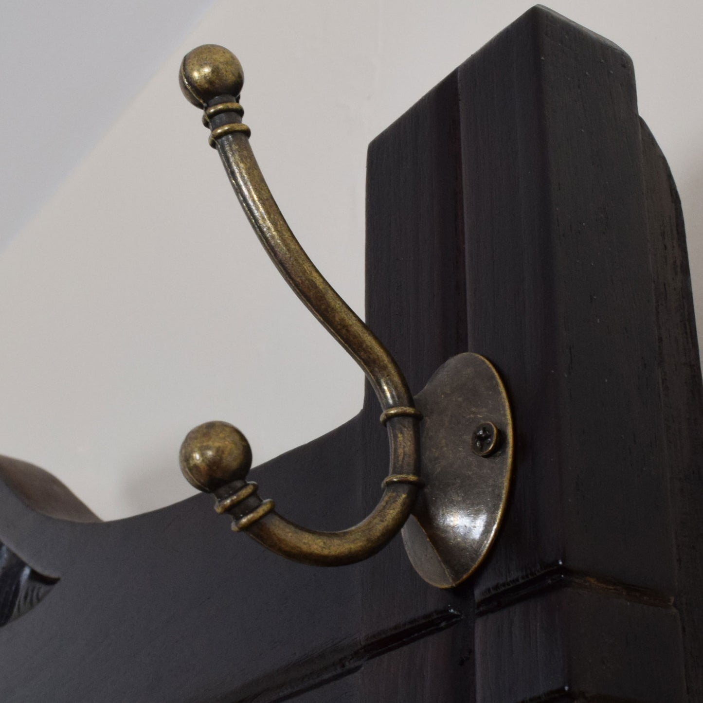 Carved Mirrored Hall Stand