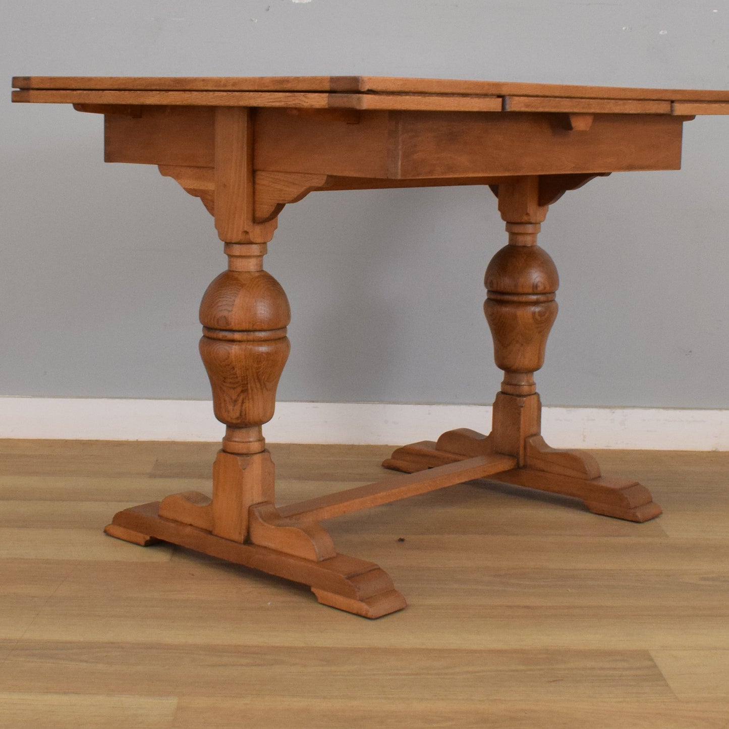 Ercol Draw-Leaf Table and Four Chairs