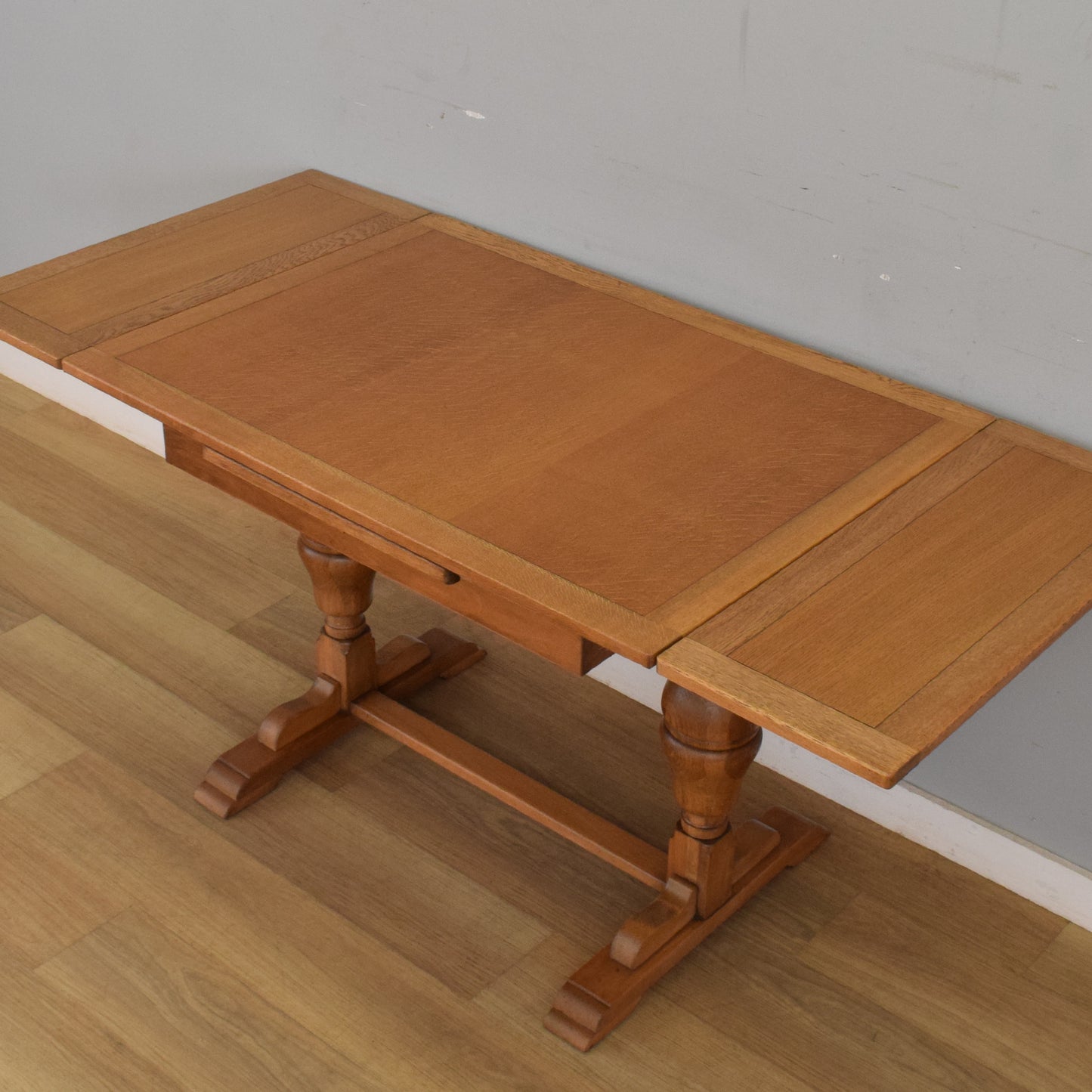 Ercol Draw-Leaf Table and Four Chairs