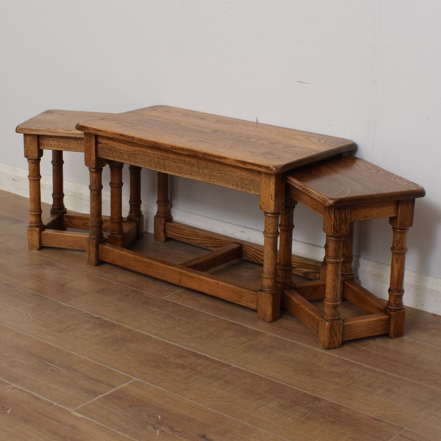Long Oak Nest of Tables