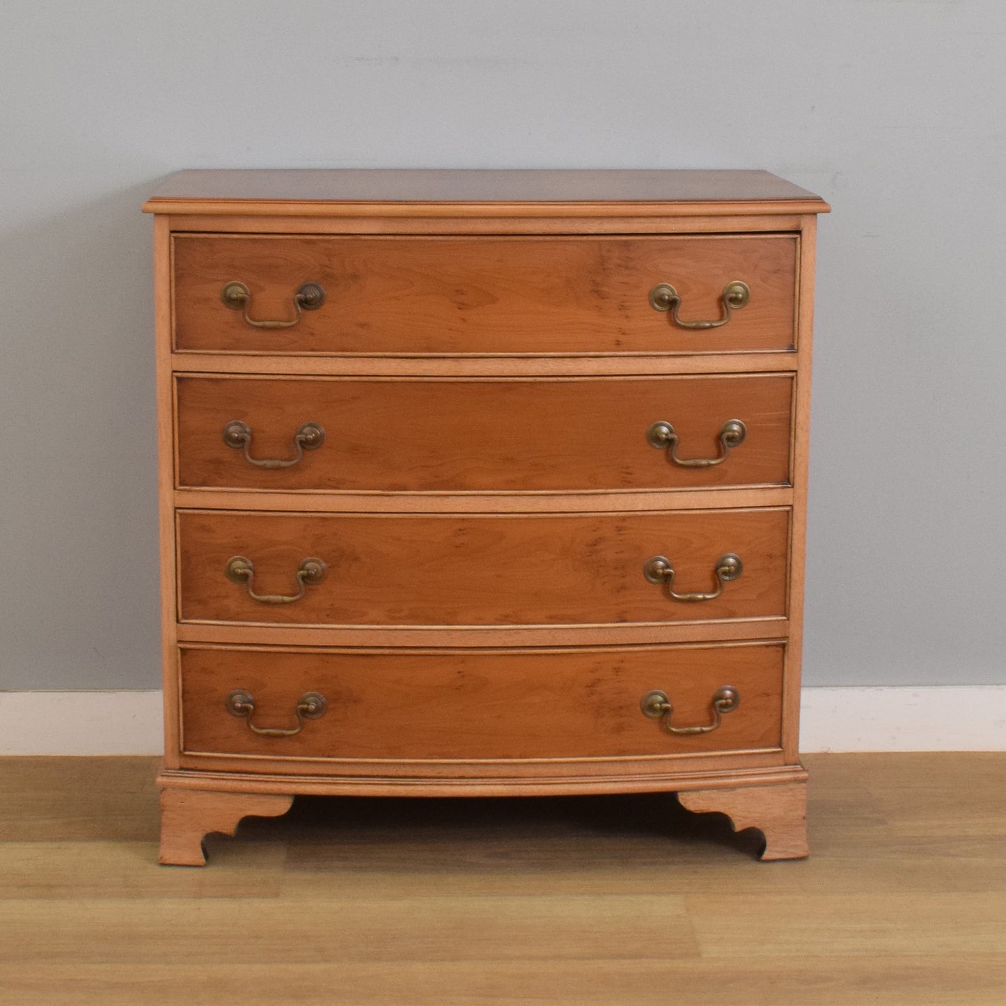 Mahogany Veneer Chest of Drawers