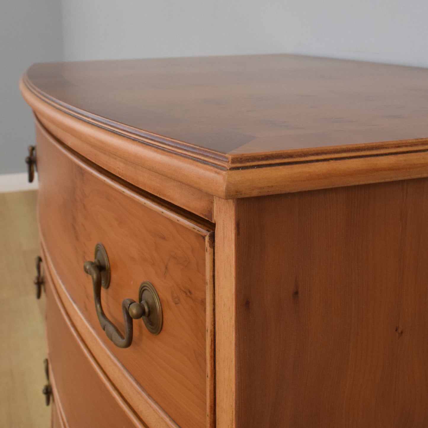 Mahogany Veneer Chest of Drawers