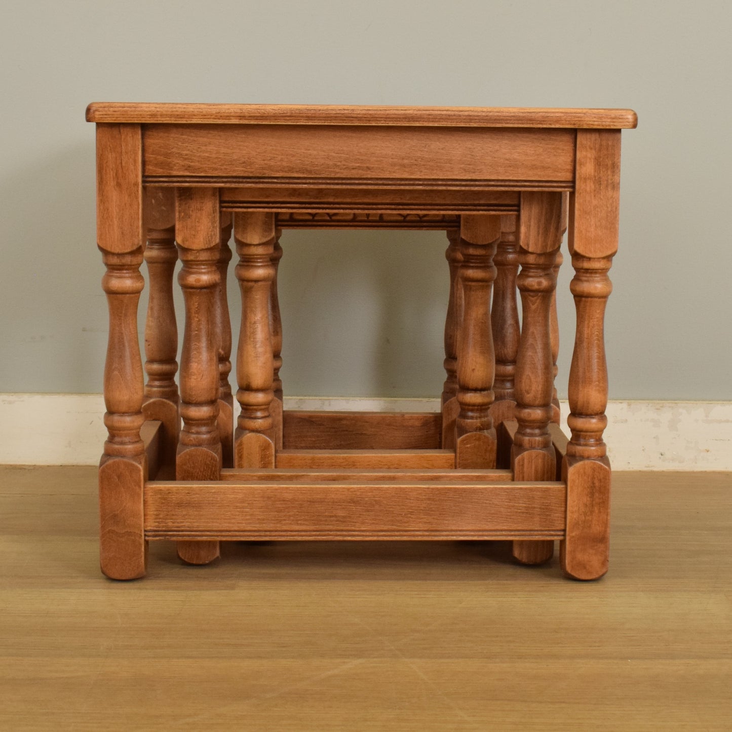 Restored Nest of Three Tables
