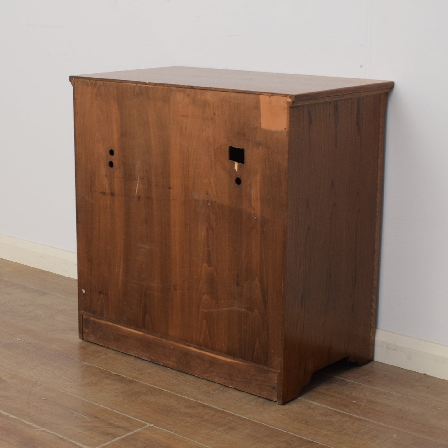 Restored Oak TV Cabinet