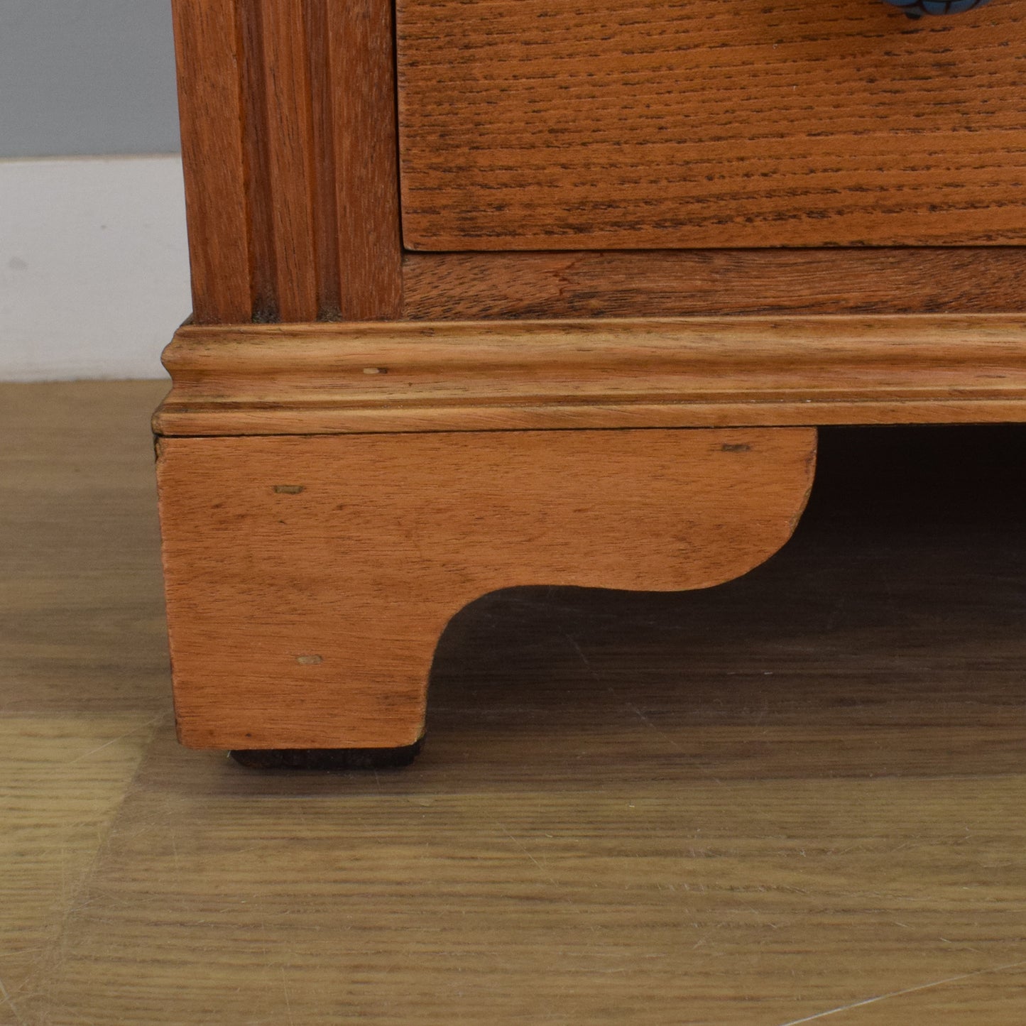 Small Restored Oak Chest of Drawers