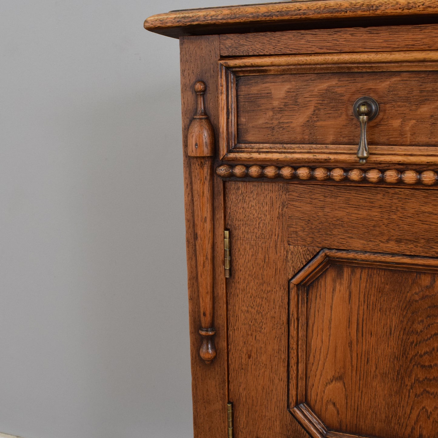 Carved Oak Sideboard