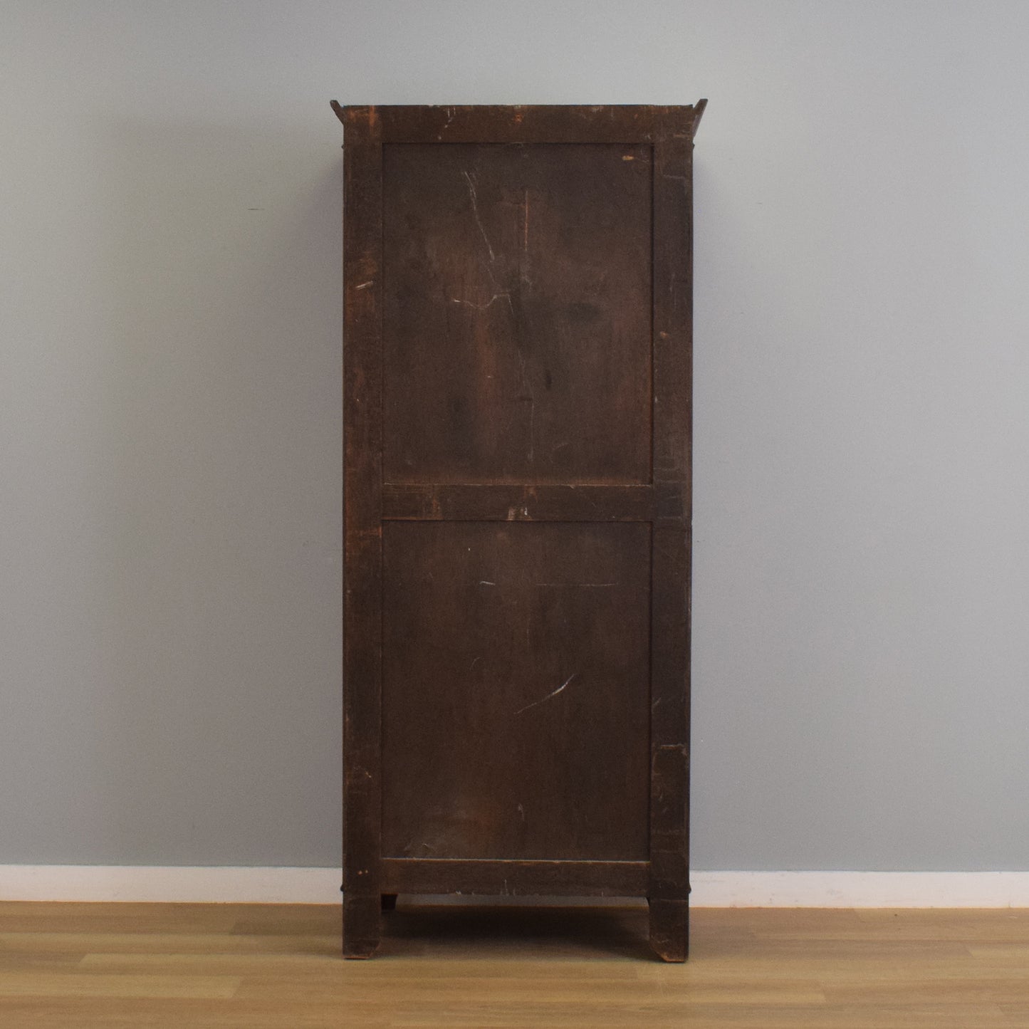 Mahogany Single Wardrobe
