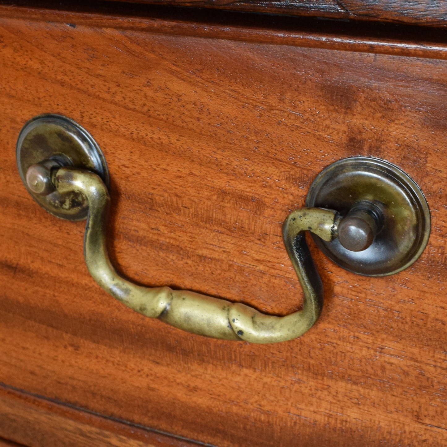 Restored Bow Fronted Chest of Drawers